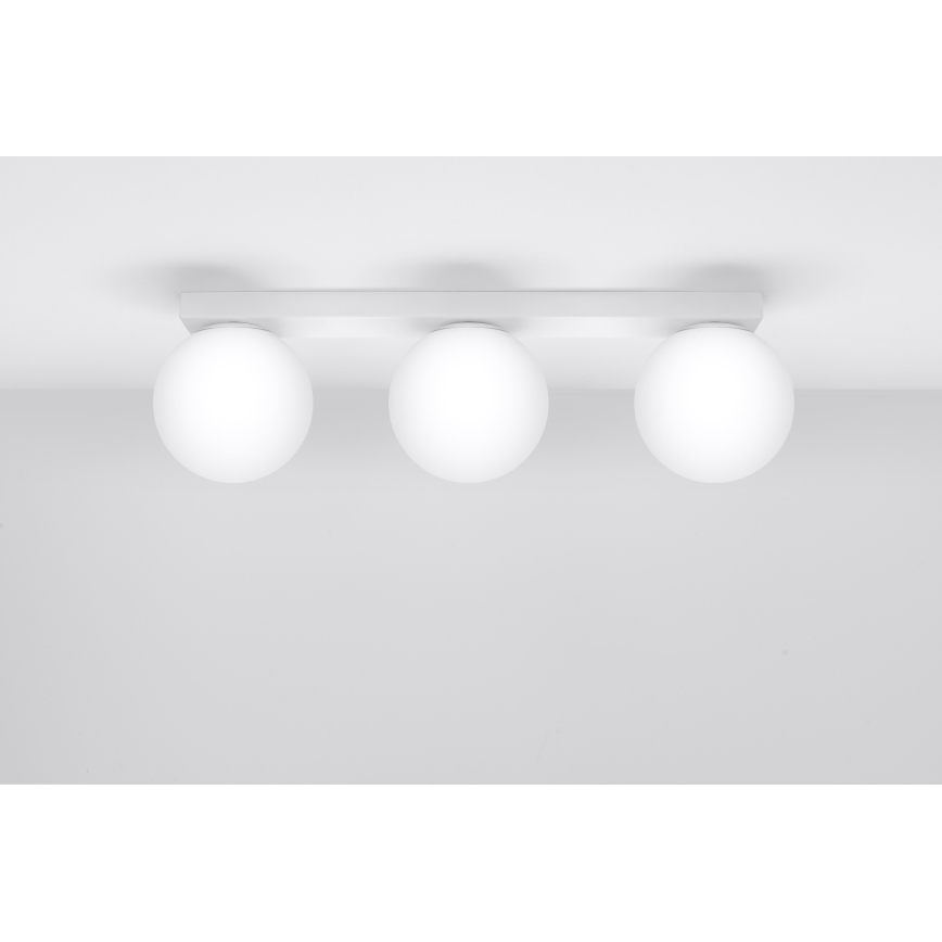 Ceiling light YOLI 3xG9/12W/230V white