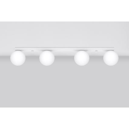Ceiling light YOLI 4xG9/12W/230V white