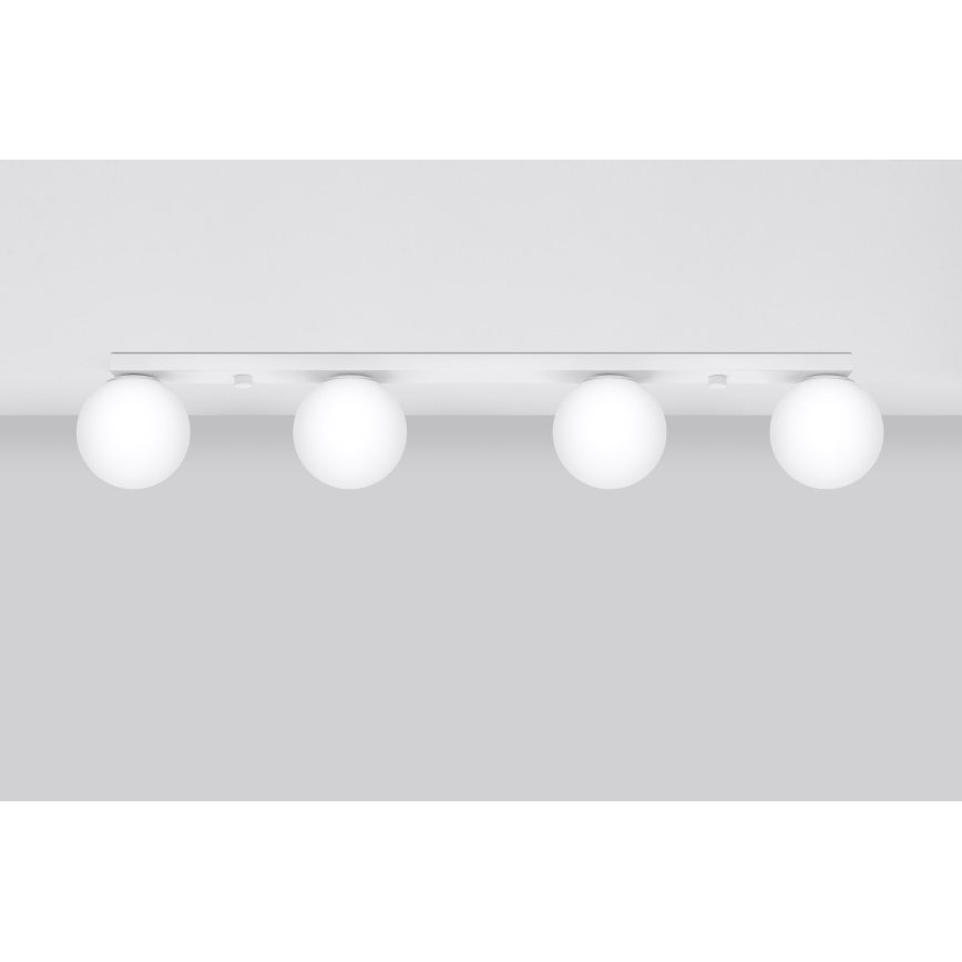 Ceiling light YOLI 4xG9/12W/230V white