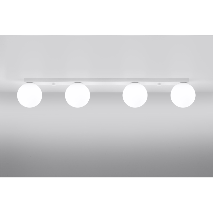 Ceiling light YOLI 4xG9/12W/230V white