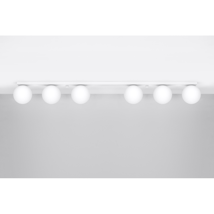 Ceiling light YOLI 6xG9/12W/230V white