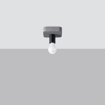 Spotlight TAVO 1xE27/15W/230V concrete