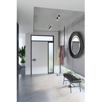 Spotlight TAVO 2xE27/15W/230V concrete
