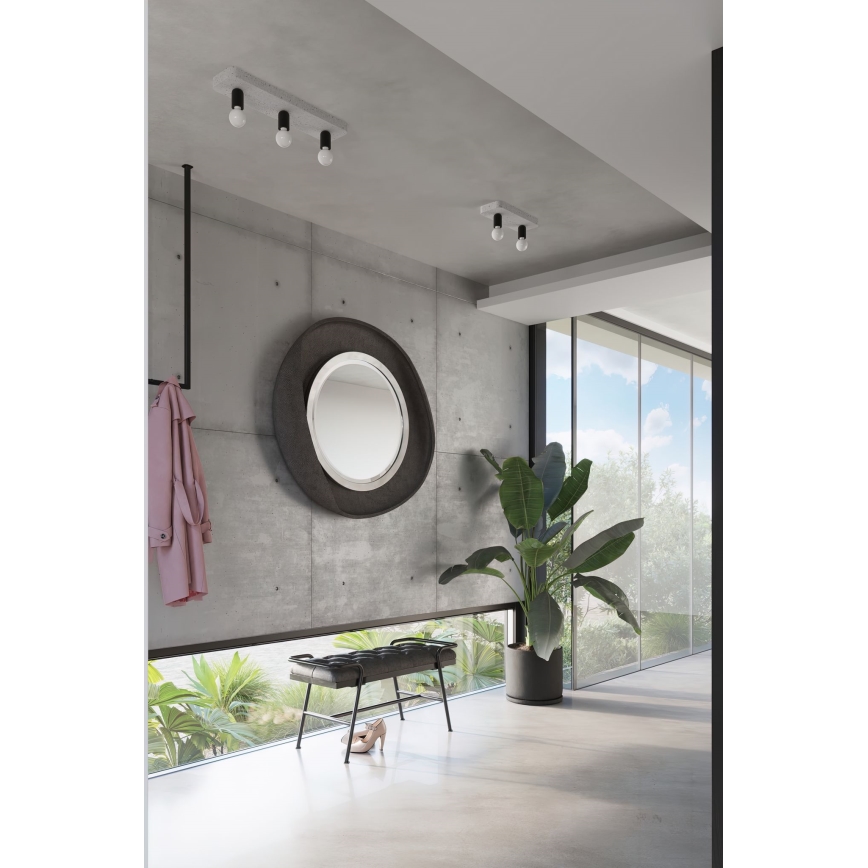 Spotlight TAVO 2xE27/15W/230V concrete