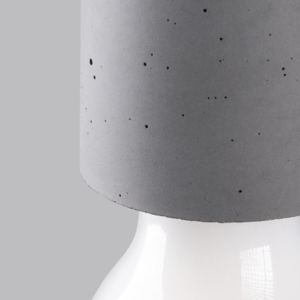 Chandelier on a string NESO 7xE27/15W/230V spider concrete