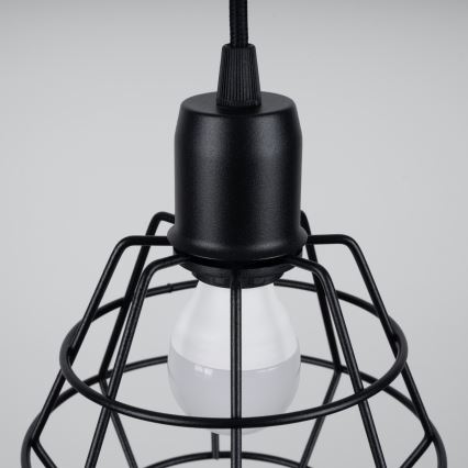 Chandelier on a string SUBA 3xE27/15W/230V black