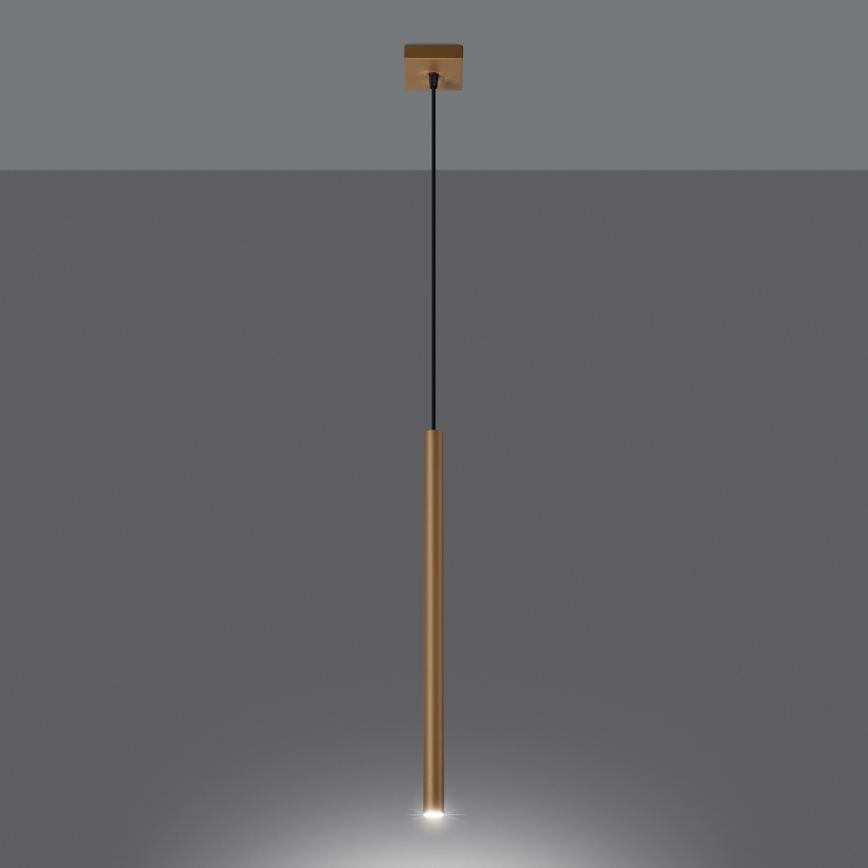 Chandelier on a string PASTELO 1xG9/8W/230V gold