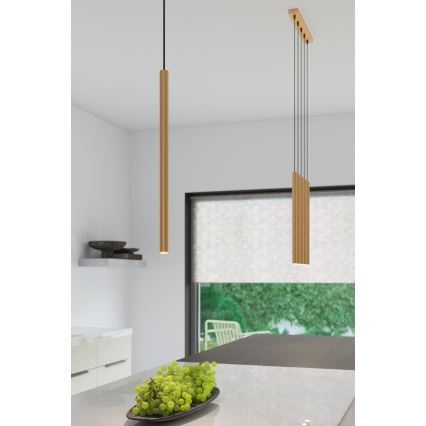 Chandelier on a string PASTELO 1xG9/8W/230V gold