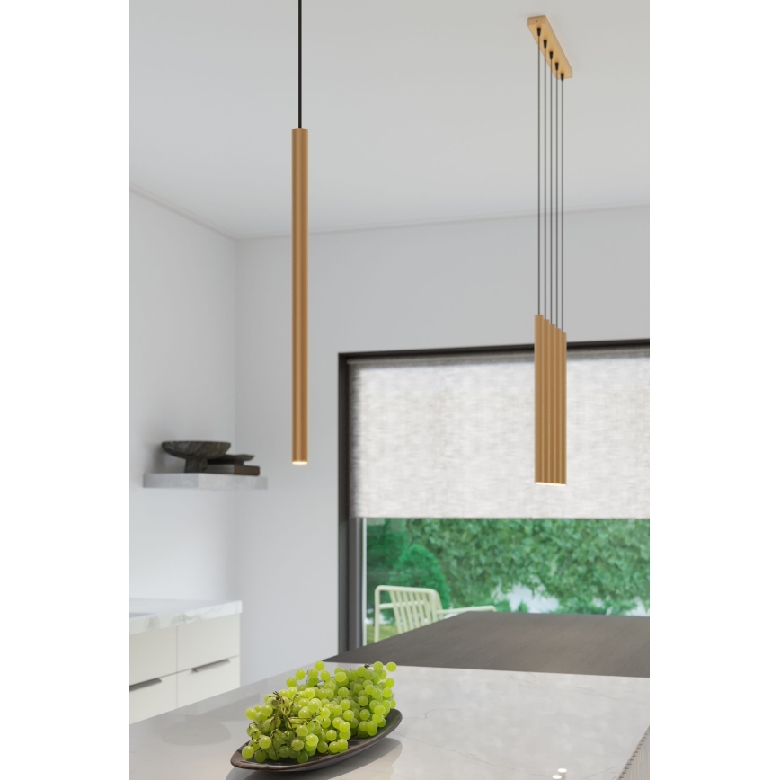 Chandelier on a string PASTELO 1xG9/8W/230V gold