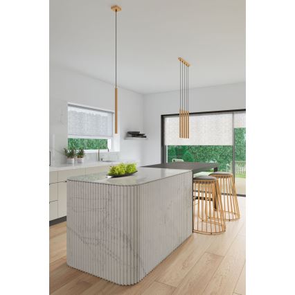 Chandelier on a string PASTELO 1xG9/8W/230V gold