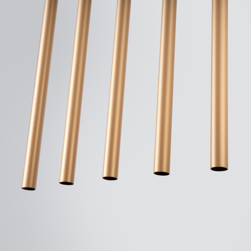 Chandelier on a string PASTELO 5xG9/8W/230V gold