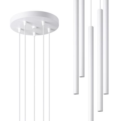Chandelier on a string PASTELO 5xG9/8W/230V white