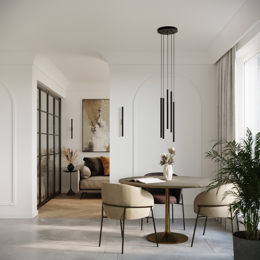 Wall light PASTELO 2xG9/8W/230V black