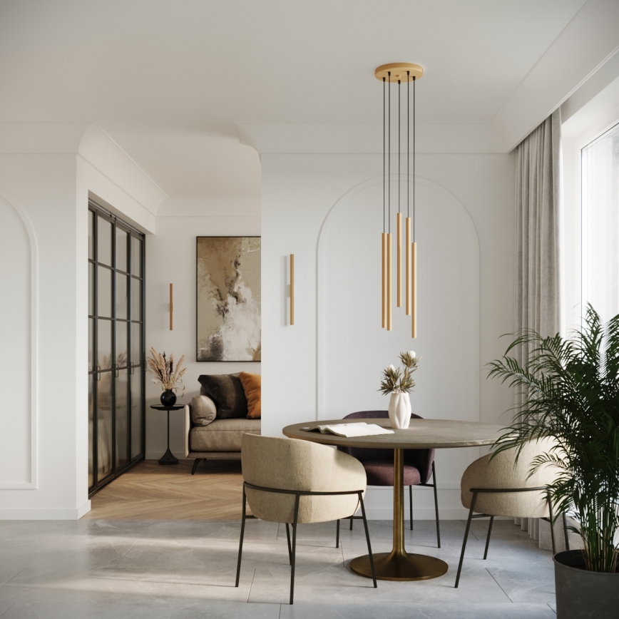 Wall light PASTELO 2xG9/8W/230V gold