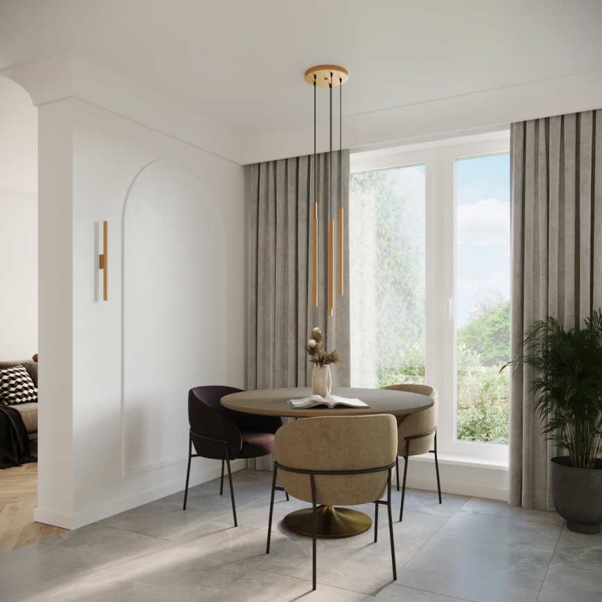 Wall light PASTELO 2xG9/8W/230V gold