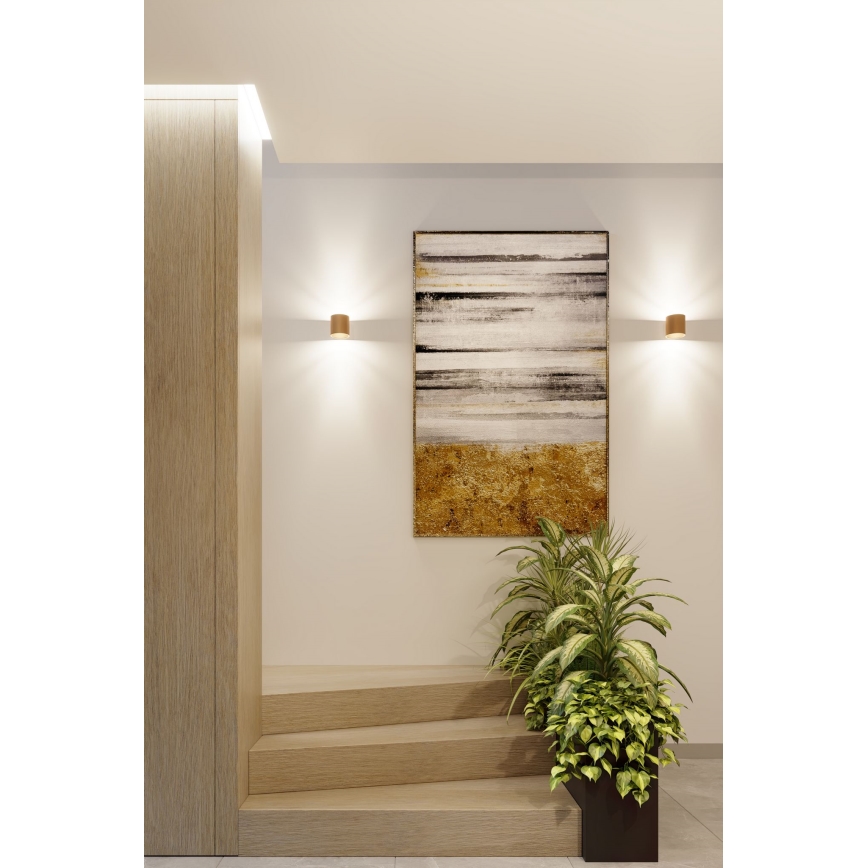 Wall spotlight ORBIS 1xG9/8W/230V gold