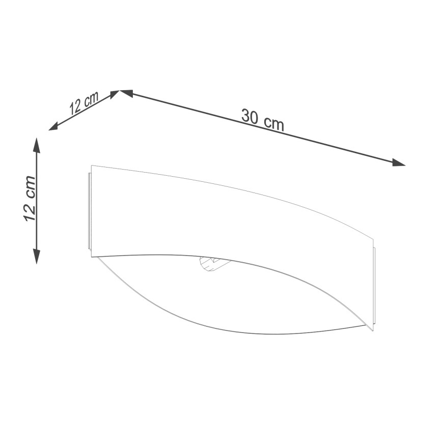 Wall light TONI 1xG9/8W/230V black