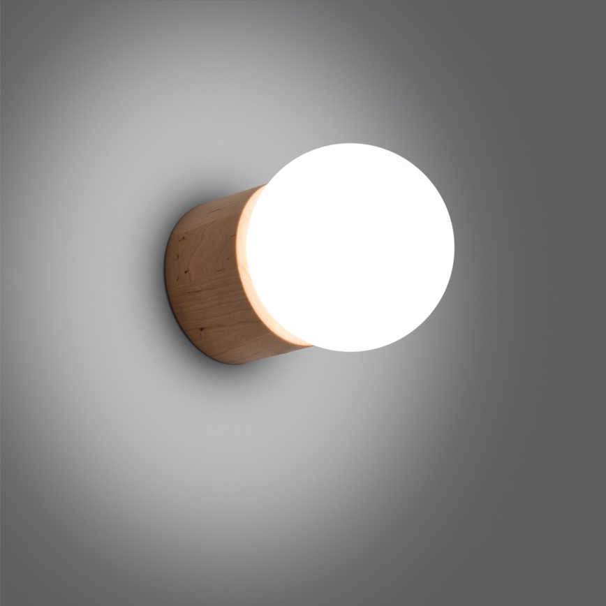 Wall spotlight BOOMO 1xG9/8W/230V beech