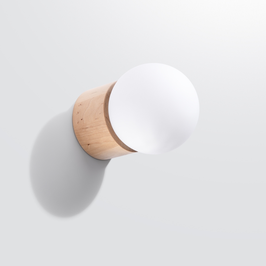 Wall spotlight BOOMO 1xG9/8W/230V beech