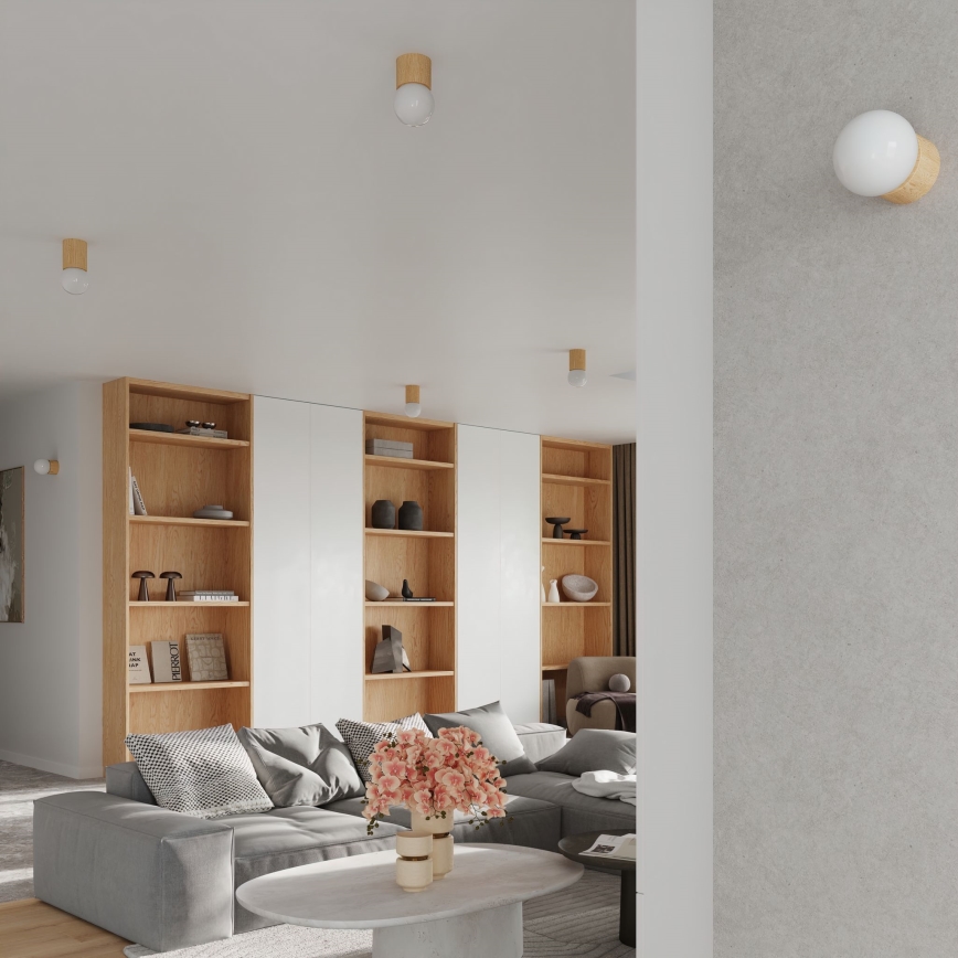 Wall spotlight BOOMO 1xG9/8W/230V beech