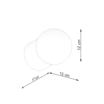 Wall spotlight BOOMO 1xG9/8W/230V beech