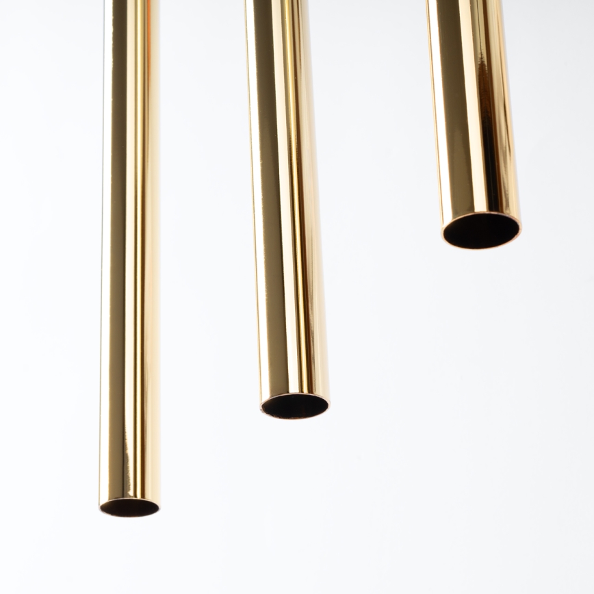 Chandelier on a string PASTELO 3xG9/8W/230V gold