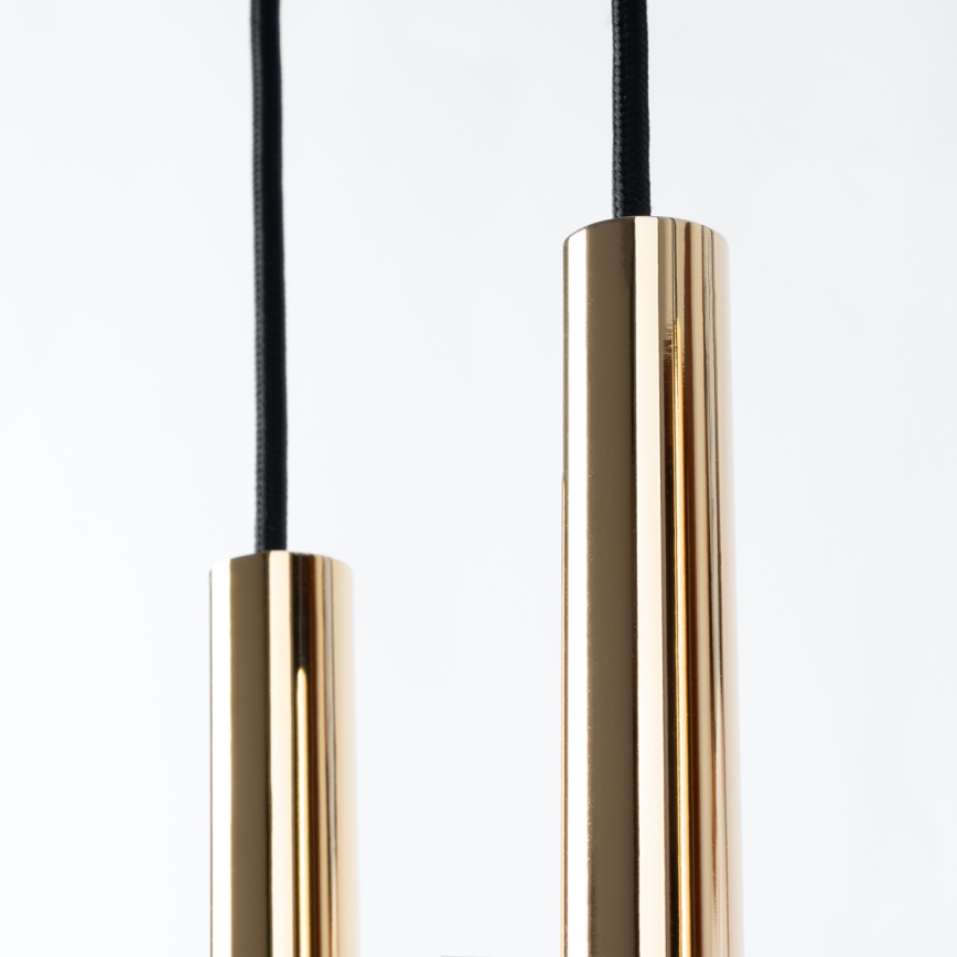 Chandelier on a string PASTELO 3xG9/8W/230V gold