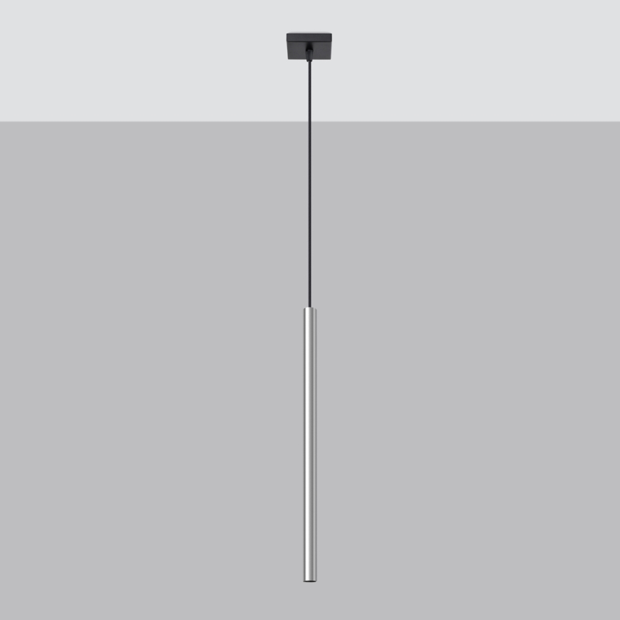 Chandelier on a string PASTELO 1xG9/8W/230V shiny chrome