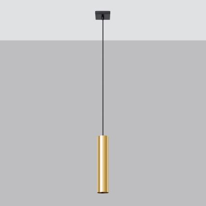 Chandelier on a string LAGOS 1xGU10/10W/230V gold