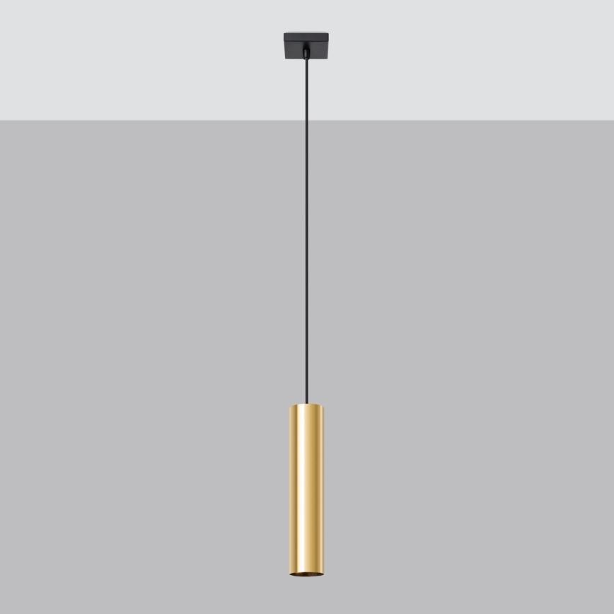 Chandelier on a string LAGOS 1xGU10/10W/230V gold