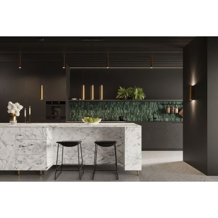 Chandelier on a string LAGOS 1xGU10/10W/230V gold