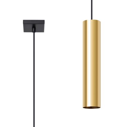 Chandelier on a string LAGOS 1xGU10/10W/230V gold