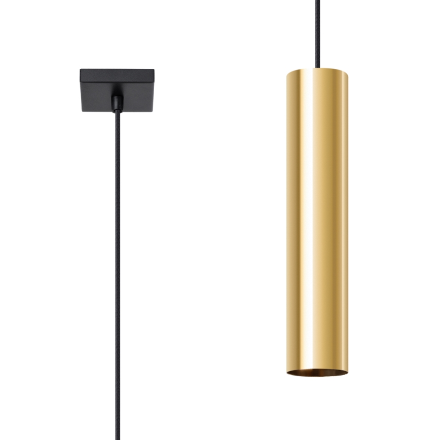 Chandelier on a string LAGOS 1xGU10/10W/230V gold