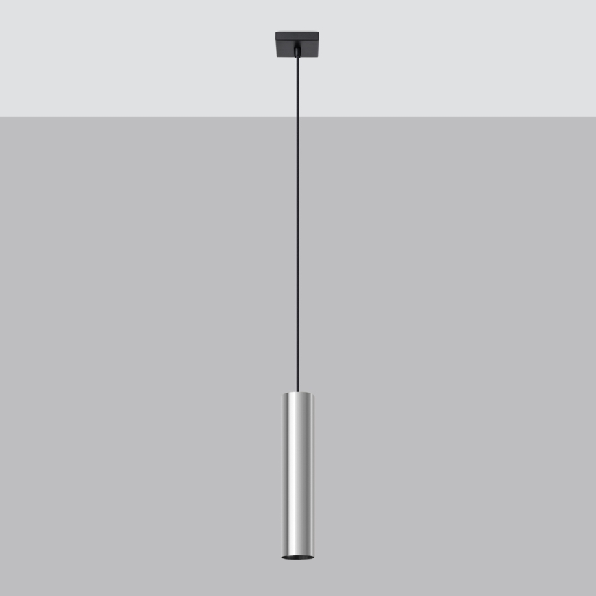 Chandelier on a string LAGOS 1xGU10/10W/230V shiny chrome