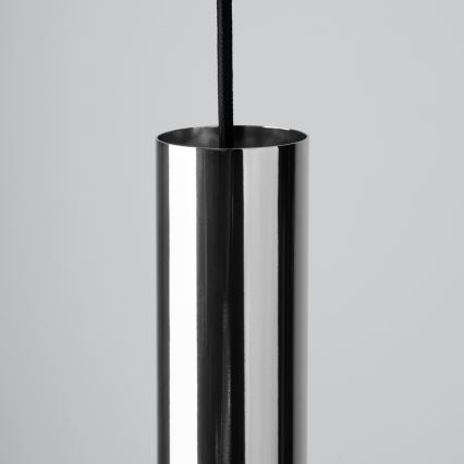 Chandelier on a string LAGOS 1xGU10/10W/230V shiny chrome