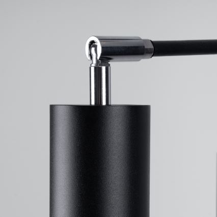Chandelier on a string LEMMI 6xGU10/10W/230V black