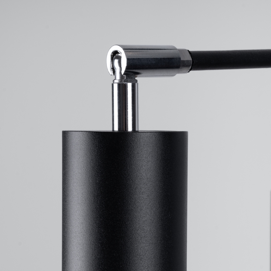 Chandelier on a string LEMMI 6xGU10/10W/230V black
