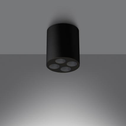 LED Spotlight ZOE LED/9W/230V black