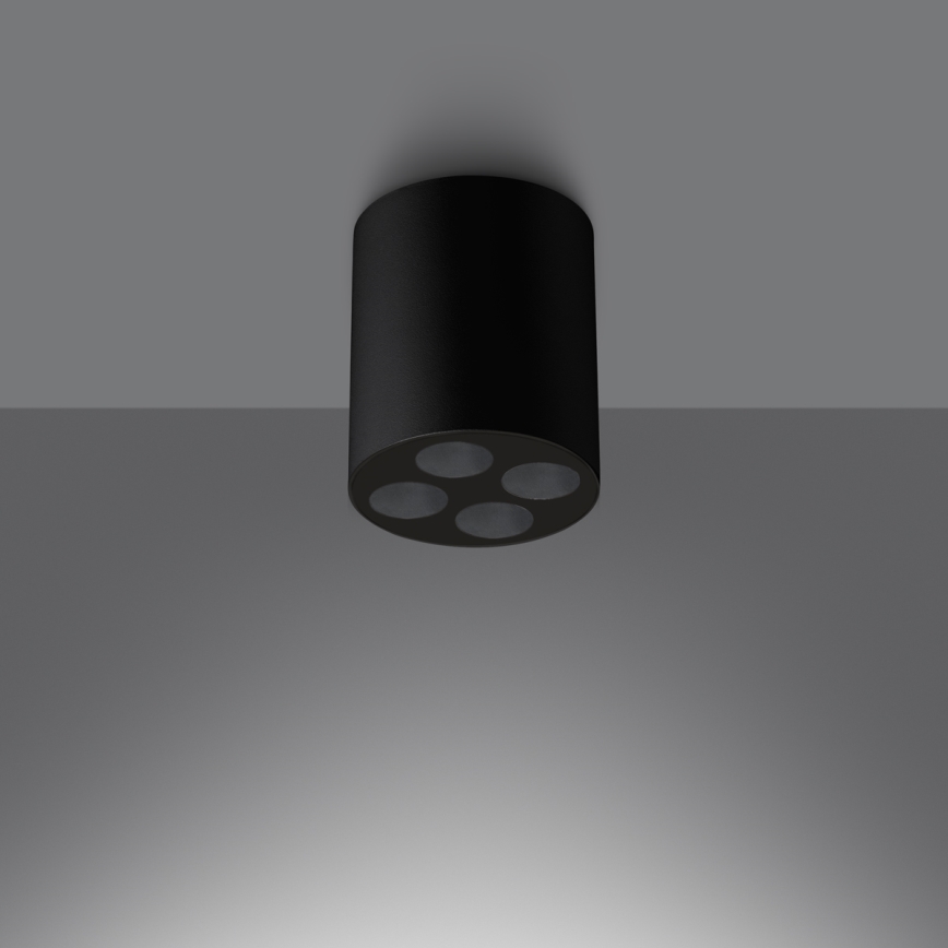 LED Spotlight ZOE LED/9W/230V black
