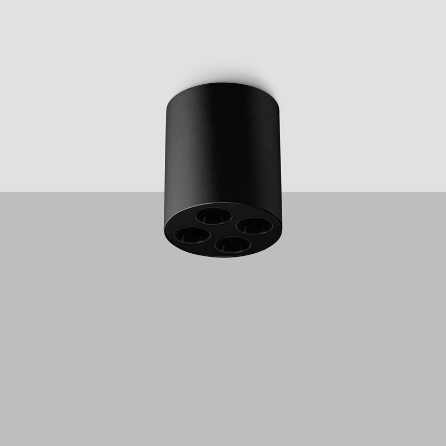 LED Spotlight ZOE LED/9W/230V black