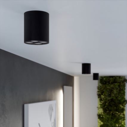 LED Spotlight ZOE LED/9W/230V black