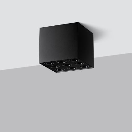 LED Spotlight OZZY LED/16W/230V black