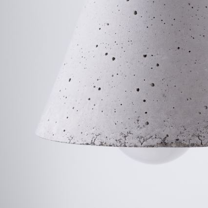 Chandelier on a string REA 1xE14/12W/230V concrete