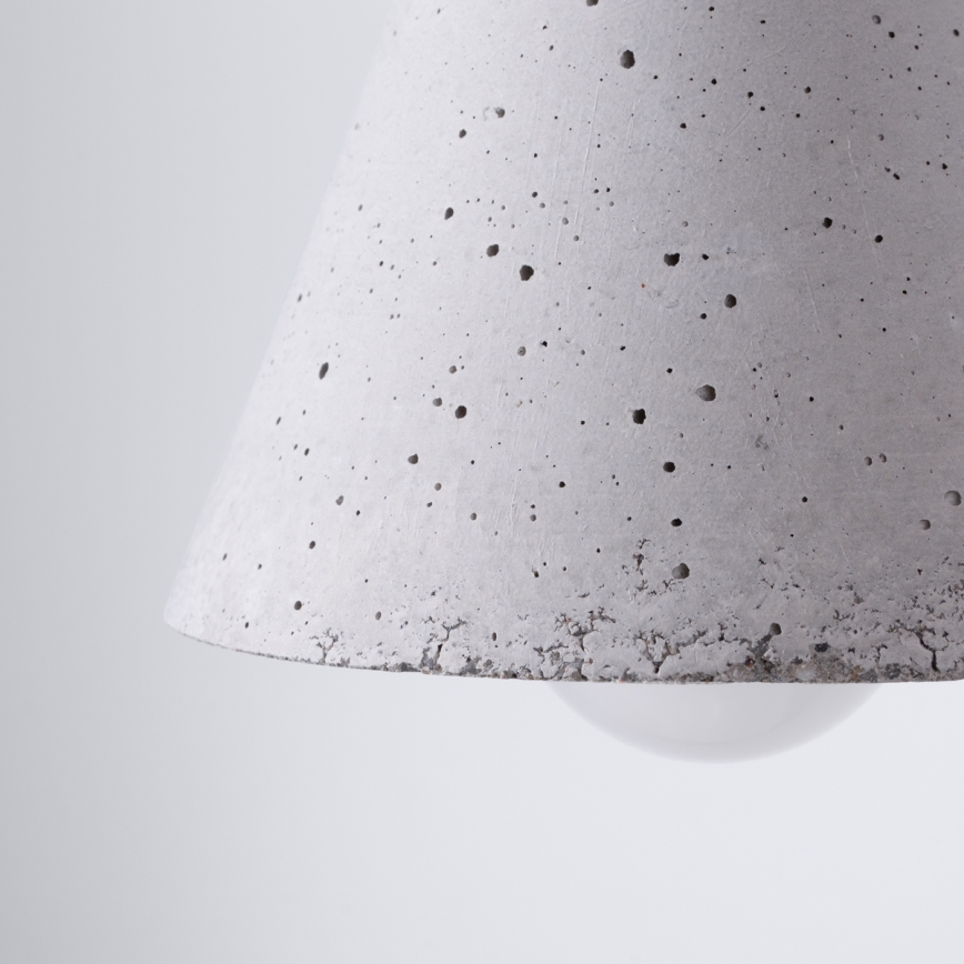Chandelier on a string REA 1xE14/12W/230V concrete