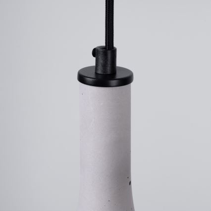 Chandelier on a string REA 2xE14/12W/230V concrete