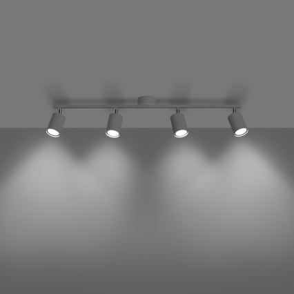 Spotlight LEMMI 4xGU10/10W/230V white