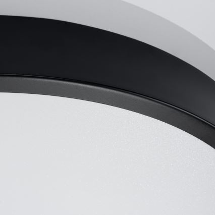 ONYX LED Ceiling Light, 32W/230V, Ø 40 cm, Black