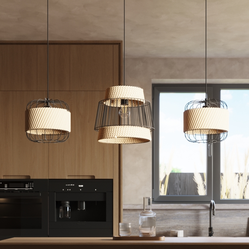 Chandelier on a string FOST 1xE27/15W/230V