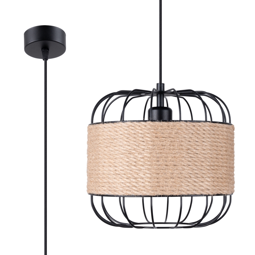 Chandelier on a string FOST 1xE27/15W/230V