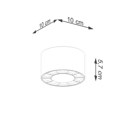 LED Spotlight DIO LED/10W/230V white